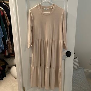 Pink Blush Maternity Knit Dress